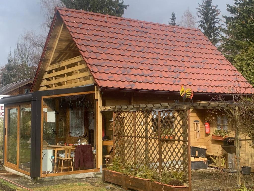 Holzhaus Mit Direktem Wasserzugang In Berlin-Koepenick מראה חיצוני תמונה